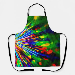 Rainbow Explosion Apron