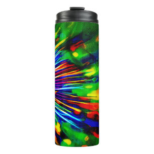 Rainbow Explosion  Thermal Tumbler