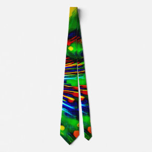 Rainbow Explosion Tie