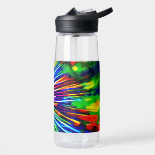 Rainbow Explosion  Water Bottle