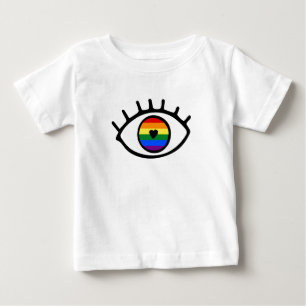 Rainbow Eye Baby T-Shirt