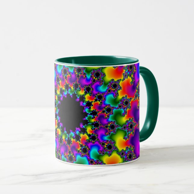Rainbow Eye Mug (Front Right)
