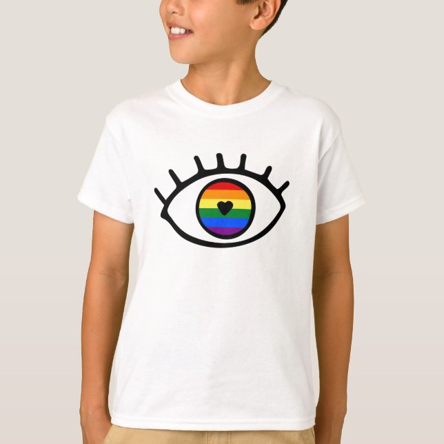 Rainbow Eye T-Shirt (Front)