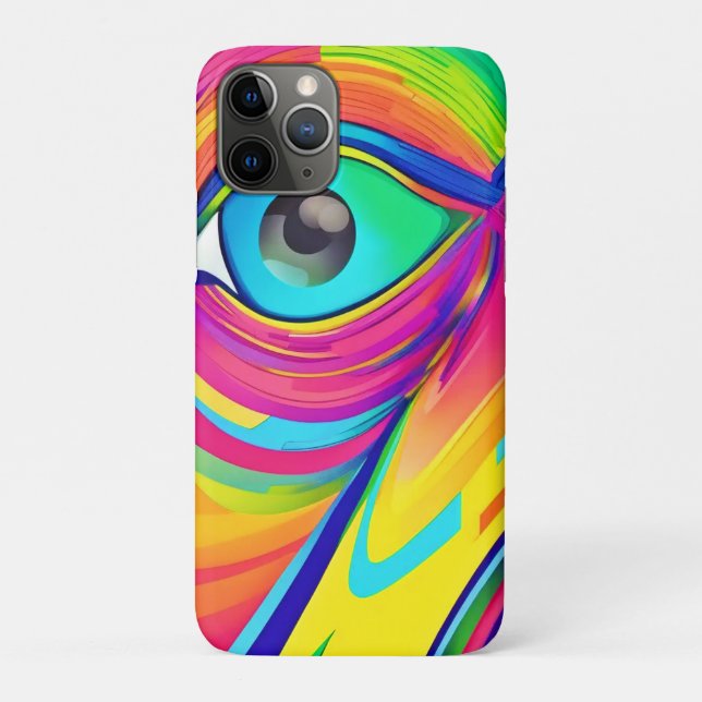 Rainbow Eye Wonder Art Case-Mate iPhone Case (Back)