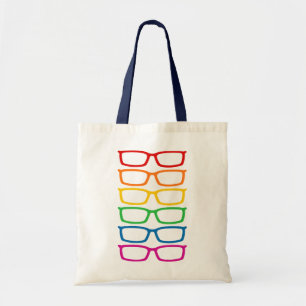 Rainbow Eyeglasses Tote Bag