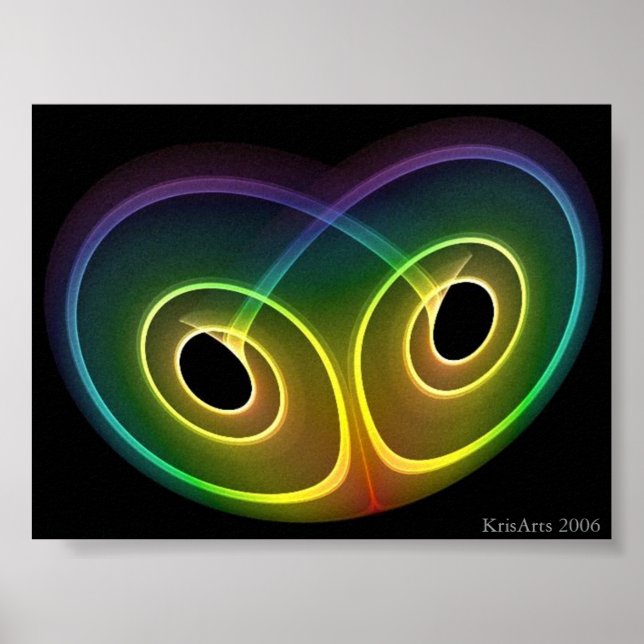 rainbow eyes poster (Front)