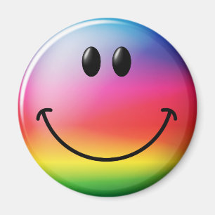 Rainbow Face Magnet