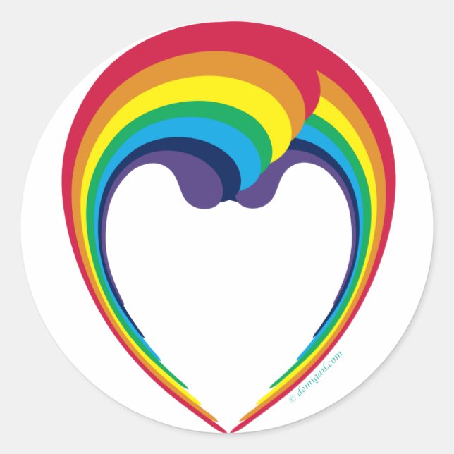 rainbow_face stickers (Front)