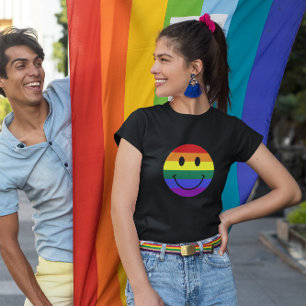 Rainbow Face T-Shirt