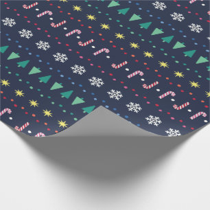 Rainbow Fair Isle by Primary.com Wrapping Paper