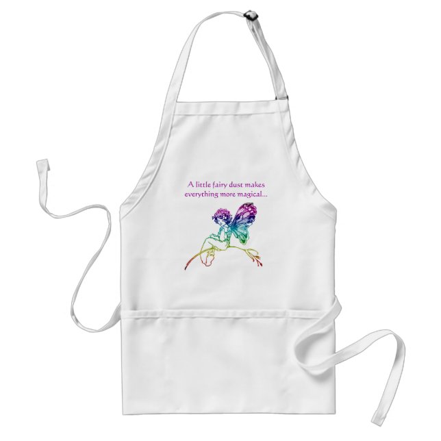 Rainbow Fairy apron (Front)