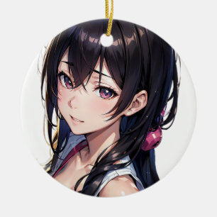 Rainbow Fairy Ceramic Ornament