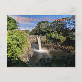 Rainbow Falls from Big Island of Hawaii Postcard