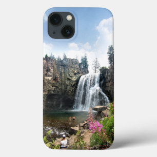 Rainbow Falls Waterfall - Devils Postpile - Sierra iPhone 13 Case