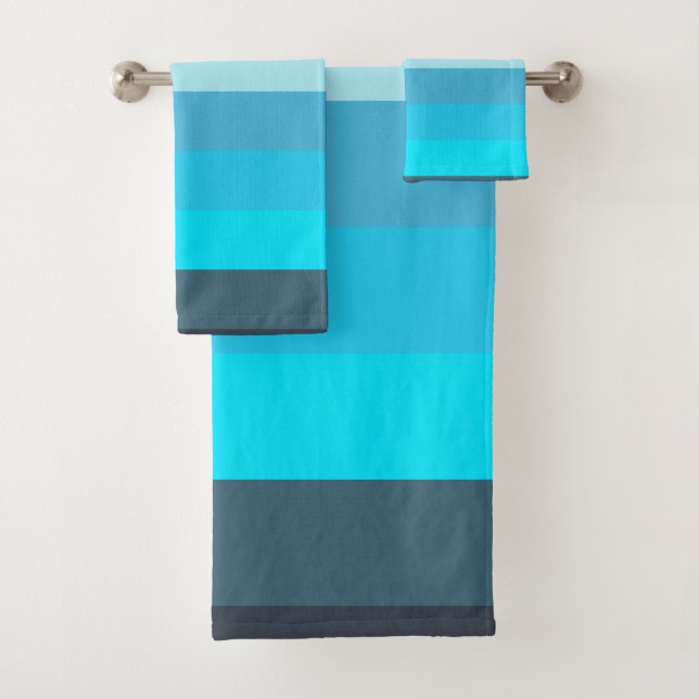 Rainbow Fashion Bath Towel Set (Insitu)