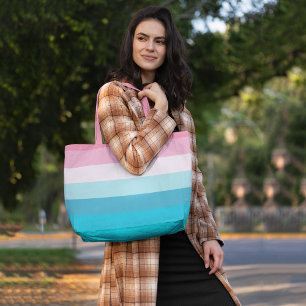 Rainbow Fashion Tote Bag