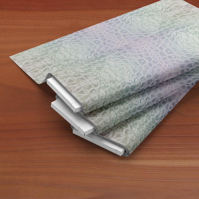 Rainbow Faux Alligator Skin Fabric (Creator Uploaded)