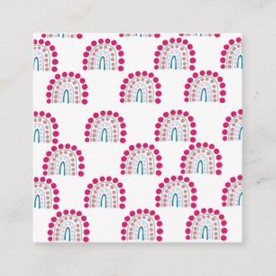 Rainbow Favour Card