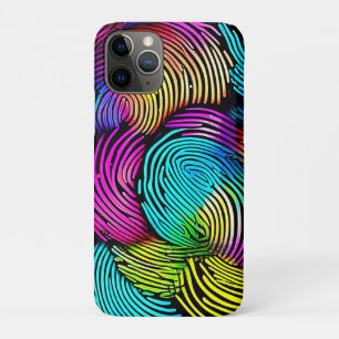 Rainbow Fingerprint Dreams iPhone 11 Pro Case