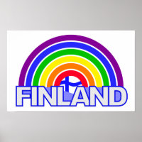 Rainbow Finland poster