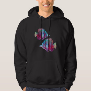 Rainbow Fish 382 Hoodie