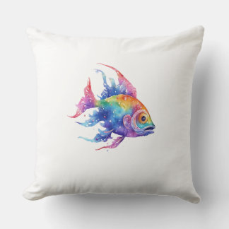 Rainbow Fish 3 Large Cushion