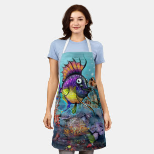 Rainbow Fish Apron