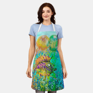 Rainbow Fish Apron