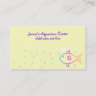 Rainbow Fish Business Card
