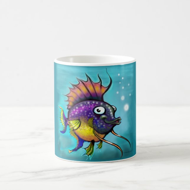 Rainbow Fish Coffee Mug (Center)