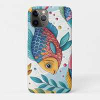 Rainbow Fish in Underwater