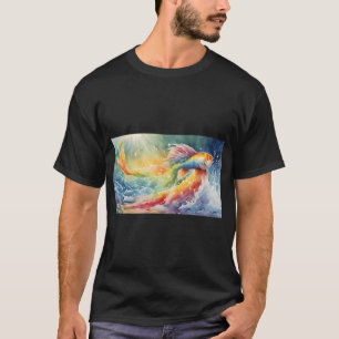 Rainbow Fish Splash T-Shirt
