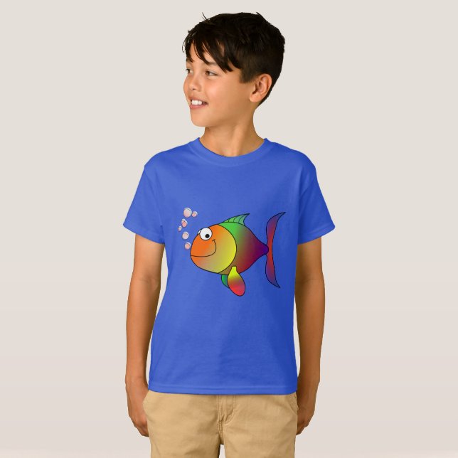 Rainbow fish T-Shirt (Front Full)