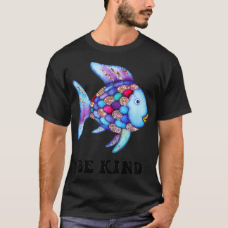 Rainbow Fish Teacher Life Teaching Back To School  T-Shirt