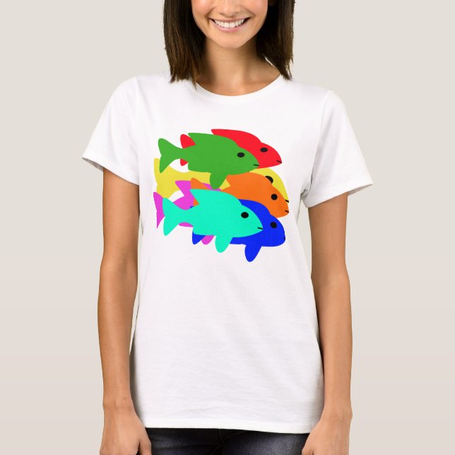 Rainbow Fish Tshirt (Front)