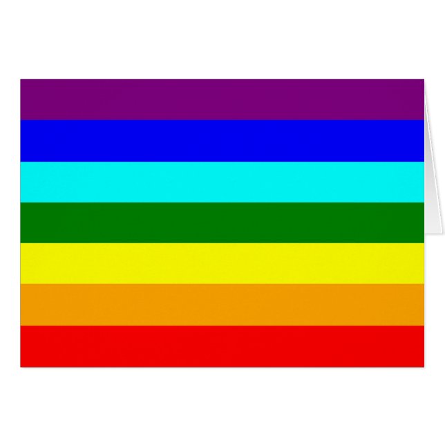 Rainbow Flag (Front Horizontal)