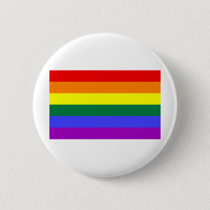 Rainbow Flag 6 Cm Round Badge