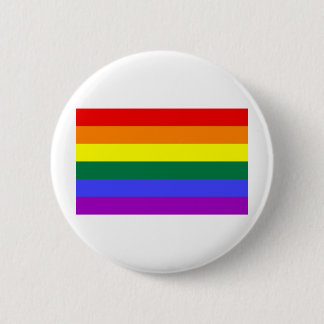 Rainbow Flag 6 Cm Round Badge