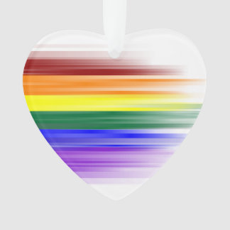 Rainbow Flag Acrylic Ornament