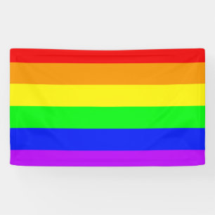 Rainbow Flag Banner