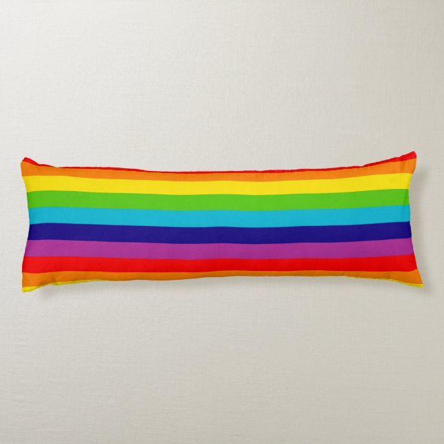 Rainbow Flag  Body Cushion (Back)