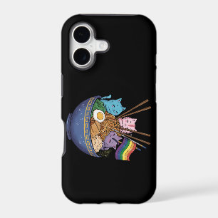 Rainbow Flag Cats Ramen Anime Gay Pride Month LGBT