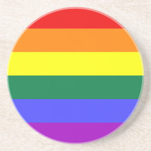 Rainbow Flag Coaster