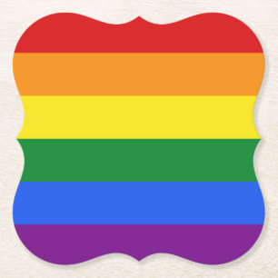 Rainbow Flag coasters