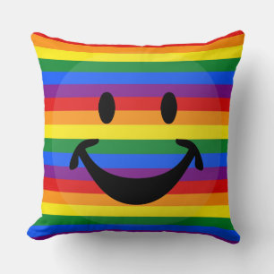 RAINBOW FLAG COLORS your ideas Cushion