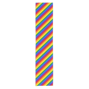 RAINBOW FLAG COLORS + your ideas Short Table Runner