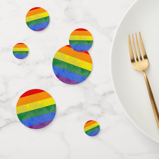 Rainbow Flag Confetti (Group)