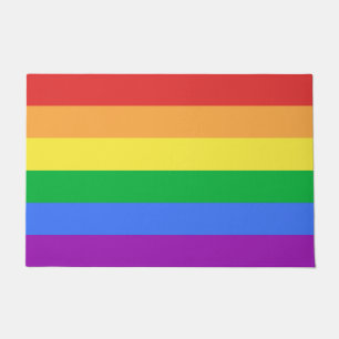 Rainbow Flag Doormat