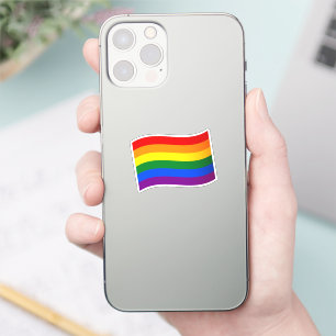 Rainbow Flag Gay Pride LGBTQ out and proud