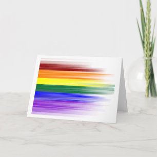 Rainbow Flag Greeting Card